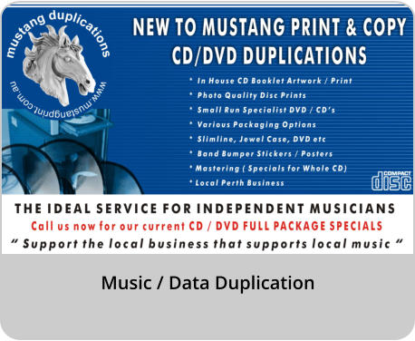 Music / Data Duplication